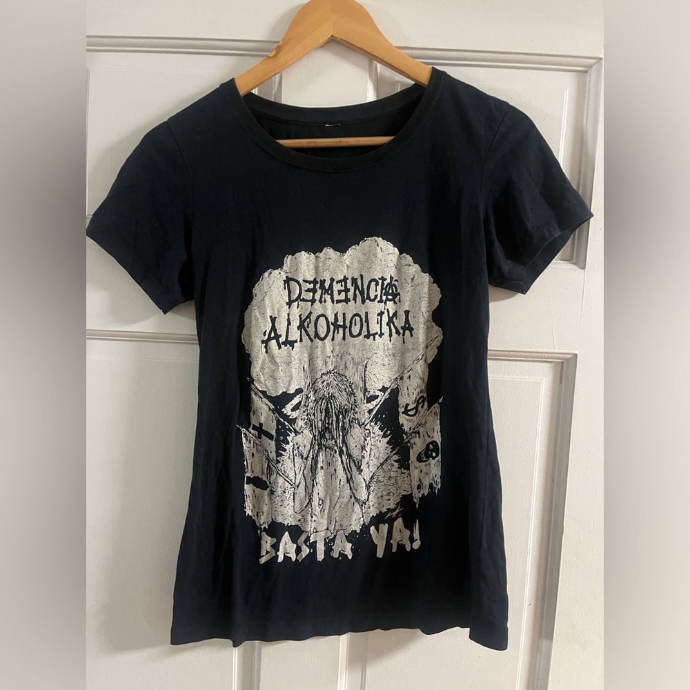 Mexican Punk rock tee small